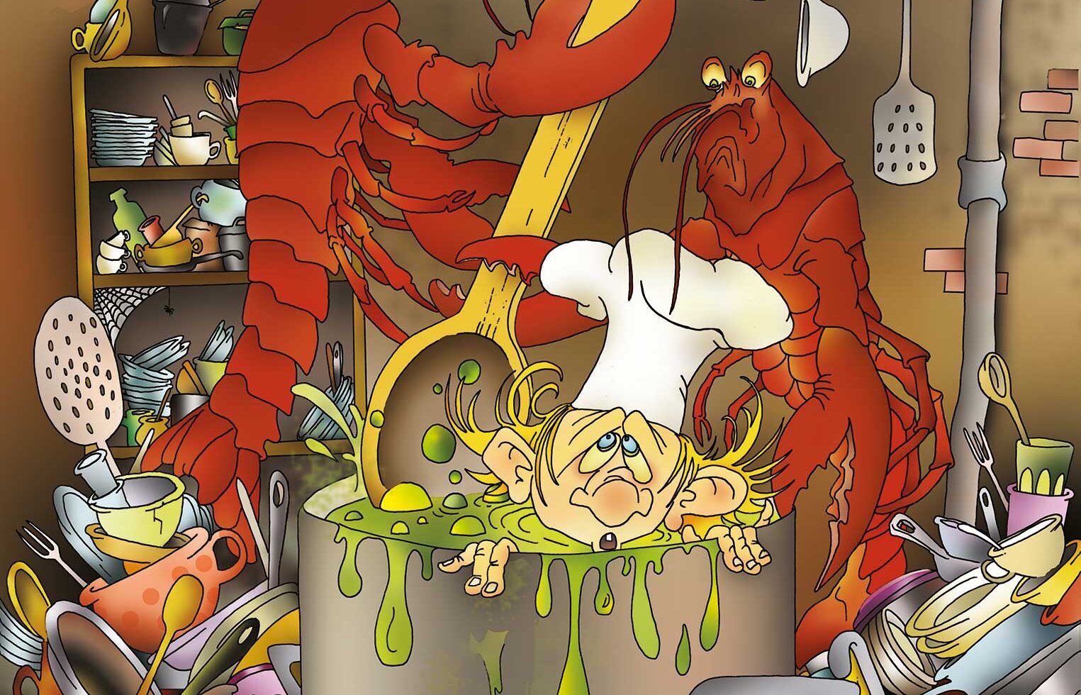 Boiled Alive - Michele Carloni Art & Illustrations © 2025 michelecarloni-art.com