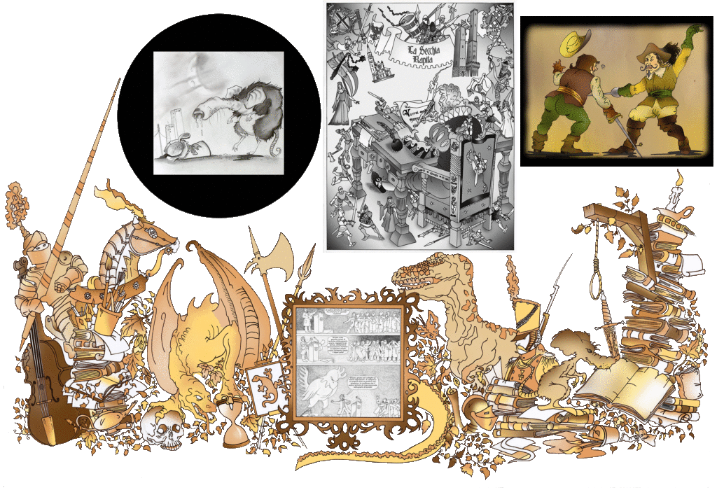 Comics-Homepage - Michele Carloni Art & Illustrations © 2025 michelecarloni-art.com