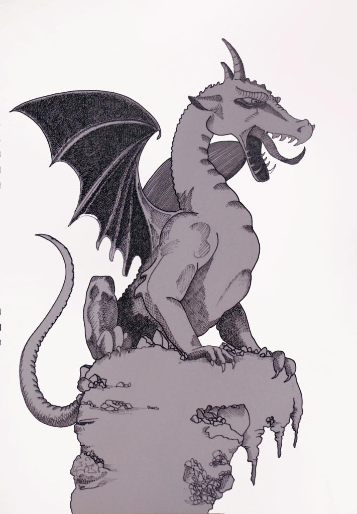 Dragon Berg - Michele Carloni Art & Illustrations © 2025 michelecarloni-art.com