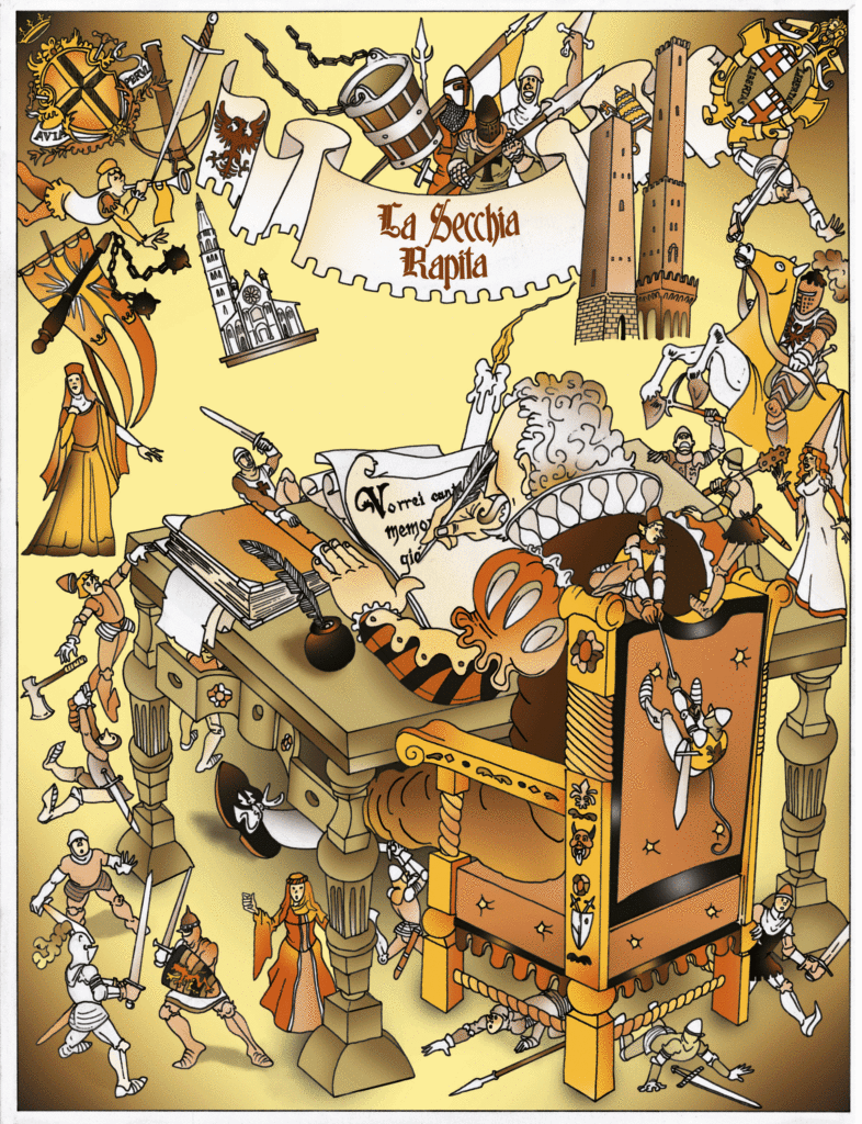 La secchia rapita - Michele Carloni Art & Illustrations © 2025 michelecarloni-art.com